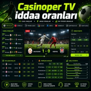Casinoper TV iddaa oranları
